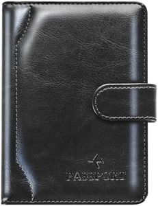 Herain Passport Holder for Travel Essentials Cruise Essentials, Passport Cover Wallet Case Women Men, RFID Passports Book Holders Travels Gifts Must Haves Accessories