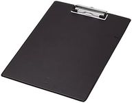 Q-Connect PVC Single Clipboard Foolscap Black KF01296