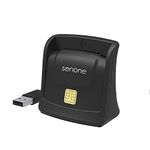 CAC Reader, CAC Card Reader Military, DOD Military USB Common Access Smart Card Reader, Suitable for Chip Card Reader, Compatible with Mac OS, Windows and Linux.