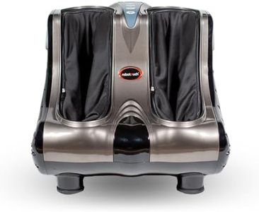 RoboTouch Reflexo Leg, Foot and Calf Massager for Pain Relief and Relaxation (Grey+Black)