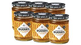 Duerr's Fine Cut Seville Orange Marmalade | Pack of 6 x 340g |Traditional Marmalade Made With the Finest Pieces of Orange Zest | Soft Flavour and Texture