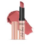 Insight Cosmetics 24 Hrs Non Transfer Matte Lipstick |Matte Finish |Lightweight Lipstick |Transferproof For 24Hrs |Nourishes Lips & Great For Daily Use |Highly Pigmented Smudge-proof Lipstick | Water-Proof | Toxic Free & Vegan | 7- Feeling Bubbly