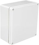 Sourcingmap 200x200x95mm/7.87x7.87x3.74inch Wateproof IP67 Electronic ABS Plastic DIY Junction Project Box Enclosure Case Outdoor/Indoor