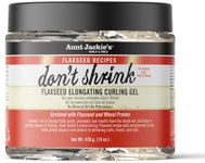 Aunt Jackie's Don't Shrink Flaxseed Elongating Curling Gel, 15 Ounce