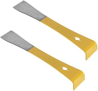 Stainless Steel Hives Scraper Tools, 2pcs Pry Bar for Bee Farm Ranch, Beekeeping Equipment Bee Hives Hand Tool Honey Cutting Knife Beekeeper Tool