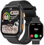 NEXGENfit Pulse Smart Watch for Men and Women- AMOLED 1.96”, IP68, Waterproof,100+ Sports, Fitness Tracker, Bluetooth | Extra Long Battery | Blood Pressure & Sleep Monitor | Android & iOS Compatible