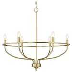 Gold Chandelier for Dining Room, 28