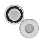 Solustre Replacement Ear Pads Cushion for Monster Beats Mixr Headphones - White