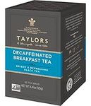 Taylors of Harrogate Decaffeinated Breakfast Tea, 50 Count Tea Bags, 4.41oz