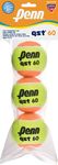 Penn QST 60 Felt Tennis Balls, 3 Ball Polybag