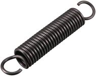 sourcingmap Extension Spring - 2.5mm Wire Dia , 18mm OD , 100mm Free Length Spring Steel Small Dual Hook Tension Spring