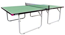 Butterfly Compact 10 Wheelaway Indoor and Outdoor Table Tennis Table, Green