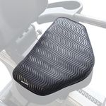 Home & Rowe Universal Recumbent Bike Seat Cushion - Thickest 1.25" Anti-Slip Seat Pad for Recumbent Exercise Bikes, Schwinn Exercise Bikes - Double-Sided Silicone Printing