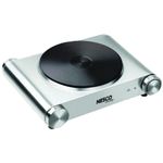 Nesco SB-01 Stainless Steel Electric Burner, 1500-watt, Silver