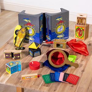 Melissa & Doug Deluxe Magic Set – Wooden Tricks for Kids