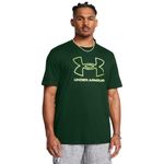 Under Armour Men's Global Foundation Short Sleeve T Shirt, (302) Forest Green / / Morph Green, X-Large