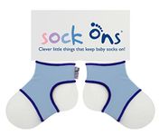 Sock Ons Clever Little Things That Keep Baby Baby Blue - 0-6 Months