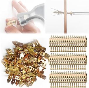 Self-Drilling Anchors Screws, Upgrade Expansion Screws Set Premium Drywall Anchors and Screws Kit, Easy Application No Drill or Holes in Wall Zinc Plated Steel Self-Drilling Anchors (100pcs)