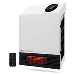 HEAT STORM HS-1000-WX Deluxe Wall Heater, White