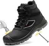 TAERDUN Steel Toe Boots for Men Wat