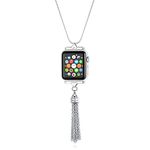 Divoti Apple Watch Necklace ââ‚¬â€œ 30" Snake Chain iWatch Necklace w/Tassel ââ‚¬â€œ iWatch Necklace Changer for Apple Watch Series 3/2 / 1-38 mm ââ‚¬â€œ Entirely Surgical Stainless