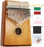 HELESIN Kalimba Thumb Piano 17 Keys, Professional Kalimba, Thumb Piano Kalimba with Learning Instruments, Kalimba Musical Instrument for Music Lovers, Children and Adults