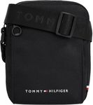 Tommy Hilfiger Men TH ELEMENT MINI REPORTER, Black, One Size