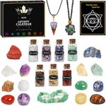 Adult Advent Calendar 2024 Crystal for Women Men Gemstone Countdown Christmas Calendars