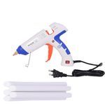 ApTechDeals 100W Industrial Glue Gun With 5 Milky Super Strong Glue Sticks (100w)