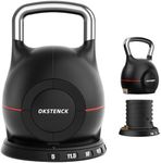 OKSTENCK Adjustable Kettlebell,7-in