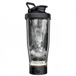 Electric Protein Shaker Bottle, 24 oz USB Rechargeable Blender Bottles, Shaker Bottles for Protein Mixes with BPA Free, Made with Tritan Portable Blender Cup for Protein Shakes