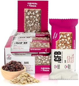 The GFB Oatmeal Raisin Protein Bars - Gluten Free, Plant Based, Non GMO, Sustainably Made – Ridiculously Tasty, Healthy, Vegan, Nutrition Snack Protein Bars, 2.05 oz (12 Count)
