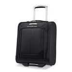 Samsonite Solyte DLX Softside Upright Underseater, Midnight Black