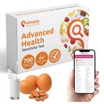 Advanced Health Sensitivity Test by Simply Sensitivity Checks | Hair Strand Food Intolerance Test Kit| Food & Drink Intolerance Testing Kit for Adults (700+ Items Tested)…