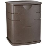 Rubbermaid Deck Storage Box, Mocha, 2.6 Cubic Feet (1828823)