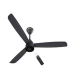 atomberg Renesa Enzel 1200mm BLDC Ceiling Fan with Remote Control | BEE 5 star Rated Energy Efficient Fan | High Air Delivery with LED Indicators| 3 Year Warranty (Pebble Grey)-Newly Launched in 2025