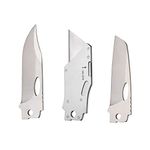 ROXON Replaceable Knife Blades for S802 Phantom and S502 Phantasy (BA03 Clip Point+BA08 Cutting+BA09 SHEEPFOOT)…