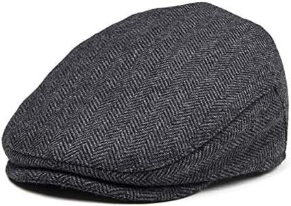 JANGOUL Kids Wool Tweed Flat Cap Herringbone Boy Girl Newsboy Caps Infant Toddler Child Youth Beret Hat Ivy Gatsby Cap, Style2, 6-8 Years