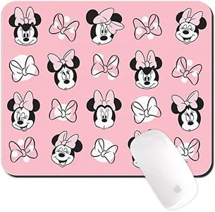 ERT GROUP Original y con Licencia Oficial de Disney, Alfombrilla de ratón Antideslizante, patrón de Minnie 005, Alfombrilla de ratón de Ordenador 220 mm x 180 mm