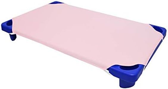 American Baby Company Microfiber Standard Size Daycare/Pre-School Cot Sheet, Pink, 23" x 51", for Girls