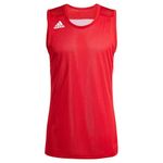 adidas Men's 3G Speed Reversible Jersey, Power Red / White, M