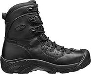 KEEN Utility Men’s CSA Oshawa 8” Steel Toe Waterproof Work Boots Construction Boots, Black/Black, 7 D (Medium) US