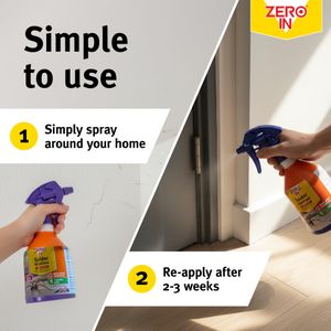 Zero In Spider Repellent Spray Twin Pack, 500ml – Indoor Pest Control