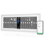 VIVOSUN Quiet Register Booster Fan 4”×12”, White