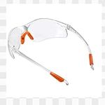 Kurtzy Safety Glasses - Eye Protection Goggles with Clear Lenses, Nose and Ear Grips - Personal Protective Equipment for Work - PPE Safety Glasses for Kids and Adults - Pack of 24