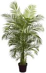 Nearly Natural 4.5ft Artificial Areca Palm Tree, UV Resistant (Indoor/Outdoor)