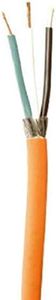 Coleman Cable 20306 SJTW Service Cord, 16-Gauge 3-Conductor Cable 250-Feet Spool, Orange