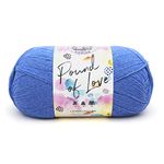 Lion Brand Yarn 550-110B Pound of Love Yarn, Denim