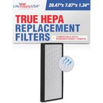 Replacement True HEPA Filter Compatible with Rowenta XD6071 XD6076 fits PU6010 PU6020 Intense Pure Air XL Purifiers