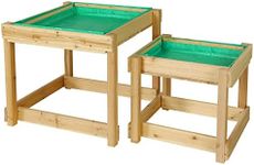 Keezi Kids Sandpit, Wooden Water Ta